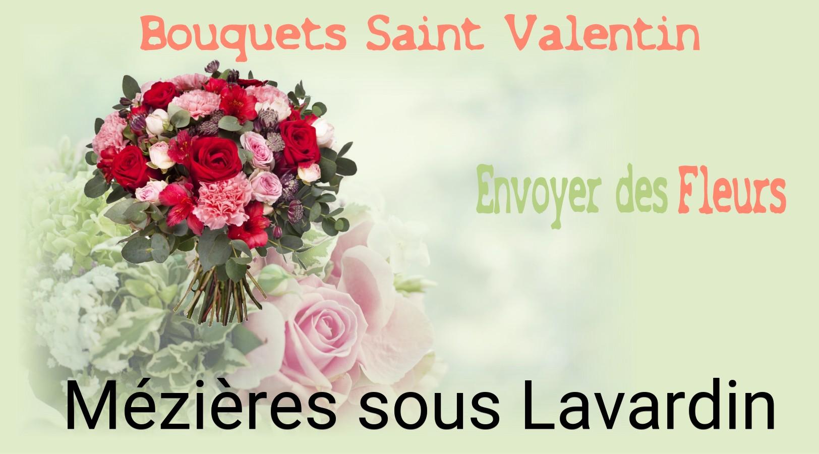 Roses de Saint-Valentin livrées à Mézières-sous-Lavardin